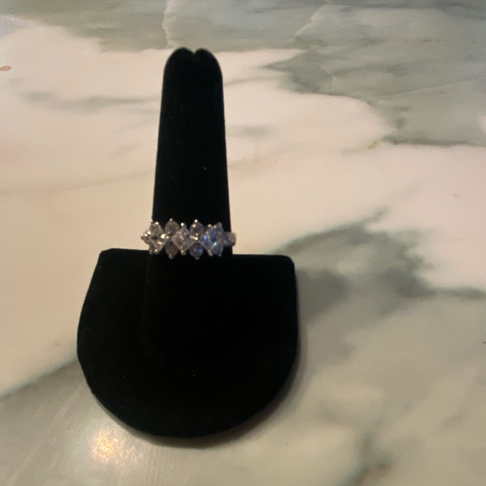 Sterling 925 CZ Elegant Silver Ring